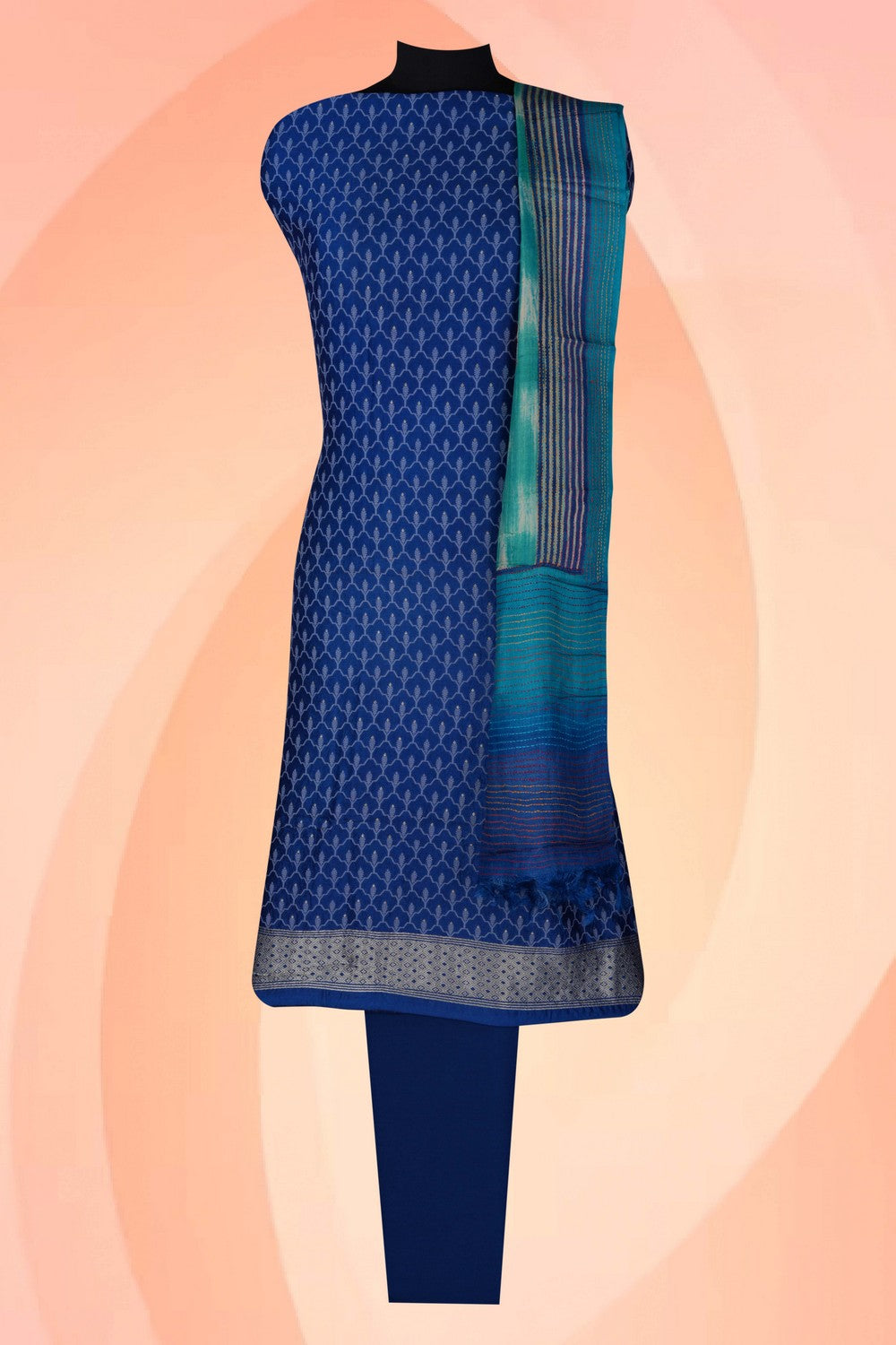 Image of Unstitched Suit Set Fabric (3 Pcs Set)